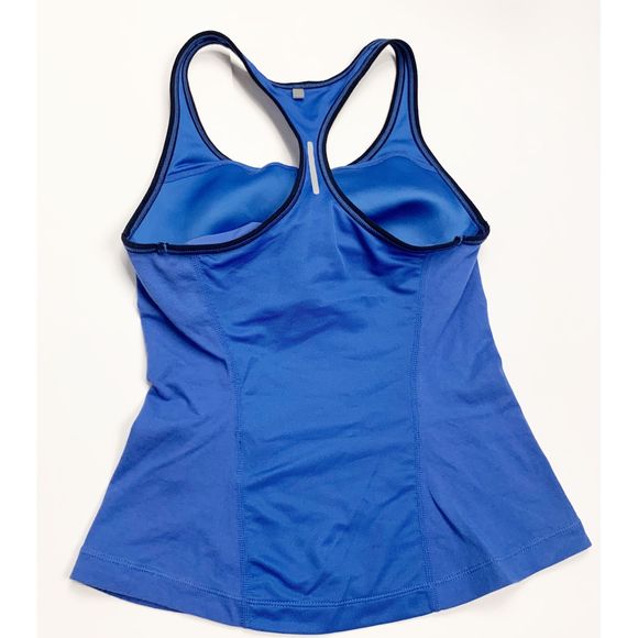 Nike Dri Fit Racerback Blue Tank Top XS - Picture 3 of 3